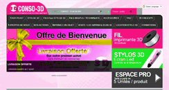 Desktop Screenshot of conso-3d.com